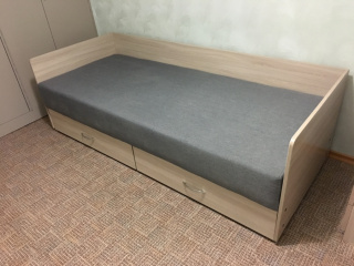 кровать с ящиками "прованс "
