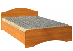 Кровать двойная 1600 (круглые спинки)