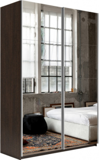 "ПРАЙМ" ШКАФ-КУПЕ 2х дверный Зеркало/Зеркало