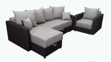 Диван Меркурий с креслом 